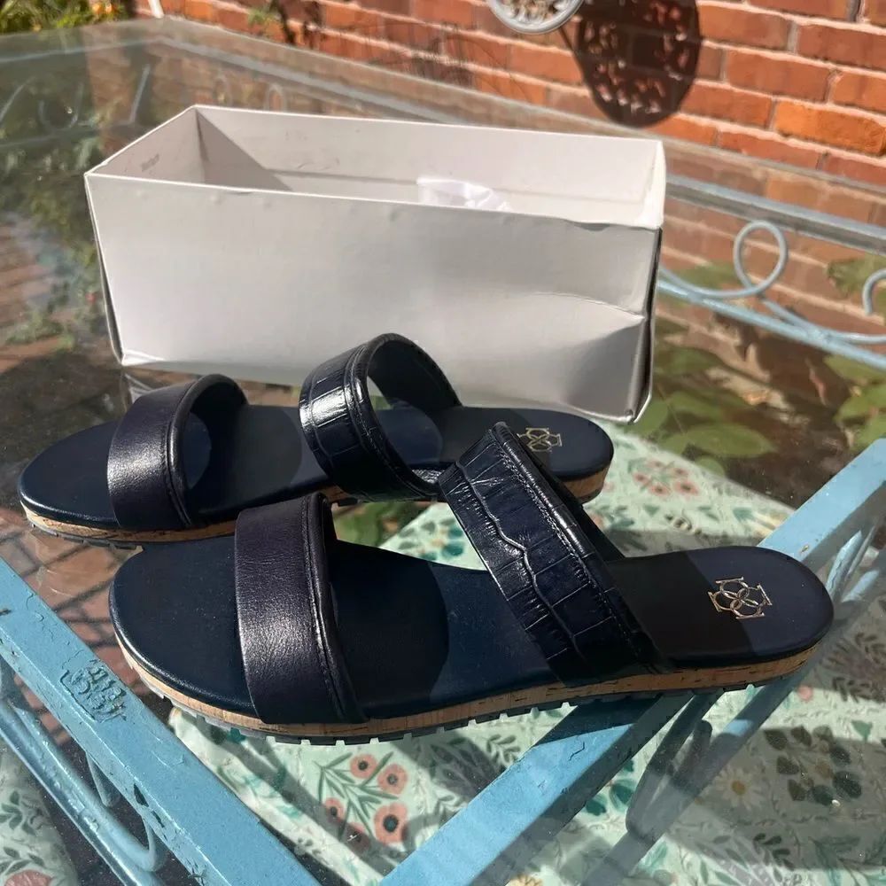 Ann Taylor Kellen Slide Sandals NIB
